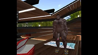 spying on giant jet bull with huge load of shit by unify